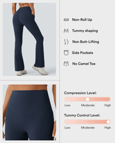 High Waisted Tummy Control Butt-Lifting Shaping Yoga Bootcut Leggings